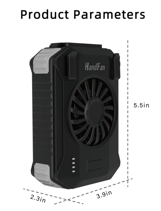 HandFan four-in-one multifunctional handheld USB fan