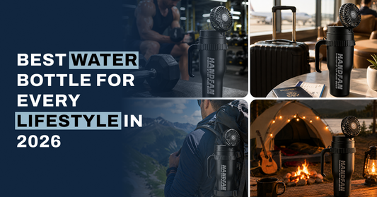 Best Water Bottle for Every Lifestyle in 2026 — Hiking, Gym, Travel, Beach, Camping, Office, Sports, and Gifting