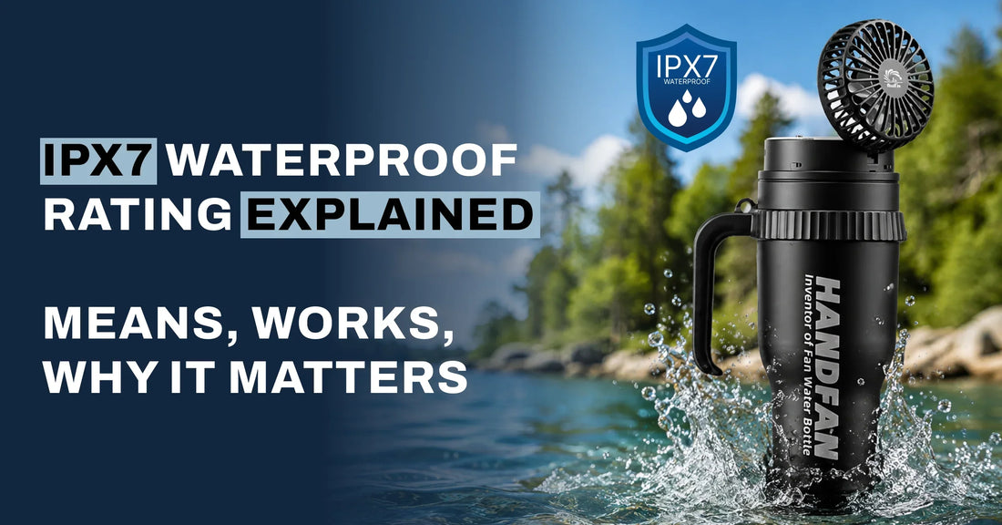 IPX7 Waterproof Rating