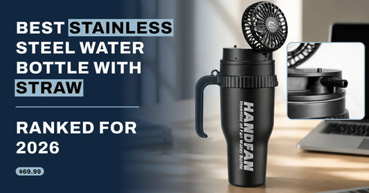Best Stainless Steel Water Bottle with Straw
