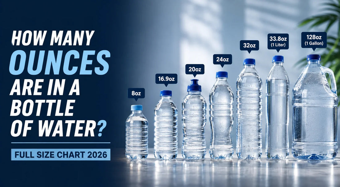 How Many Ounces Are in a Bottle of Water