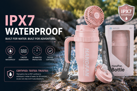 Is the HandFan Fan Waterproof?