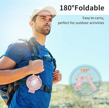 HandFan 10400mAh Portable Handheld Fan With Charger