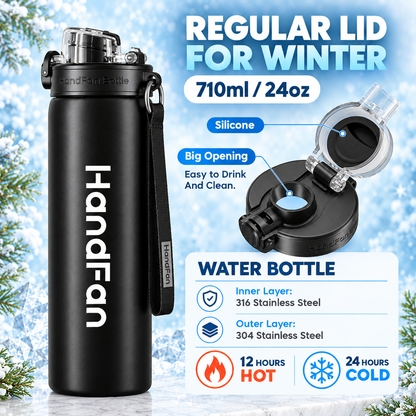 24oz Stainless steel water bottle – Insulated Cooling Bottle