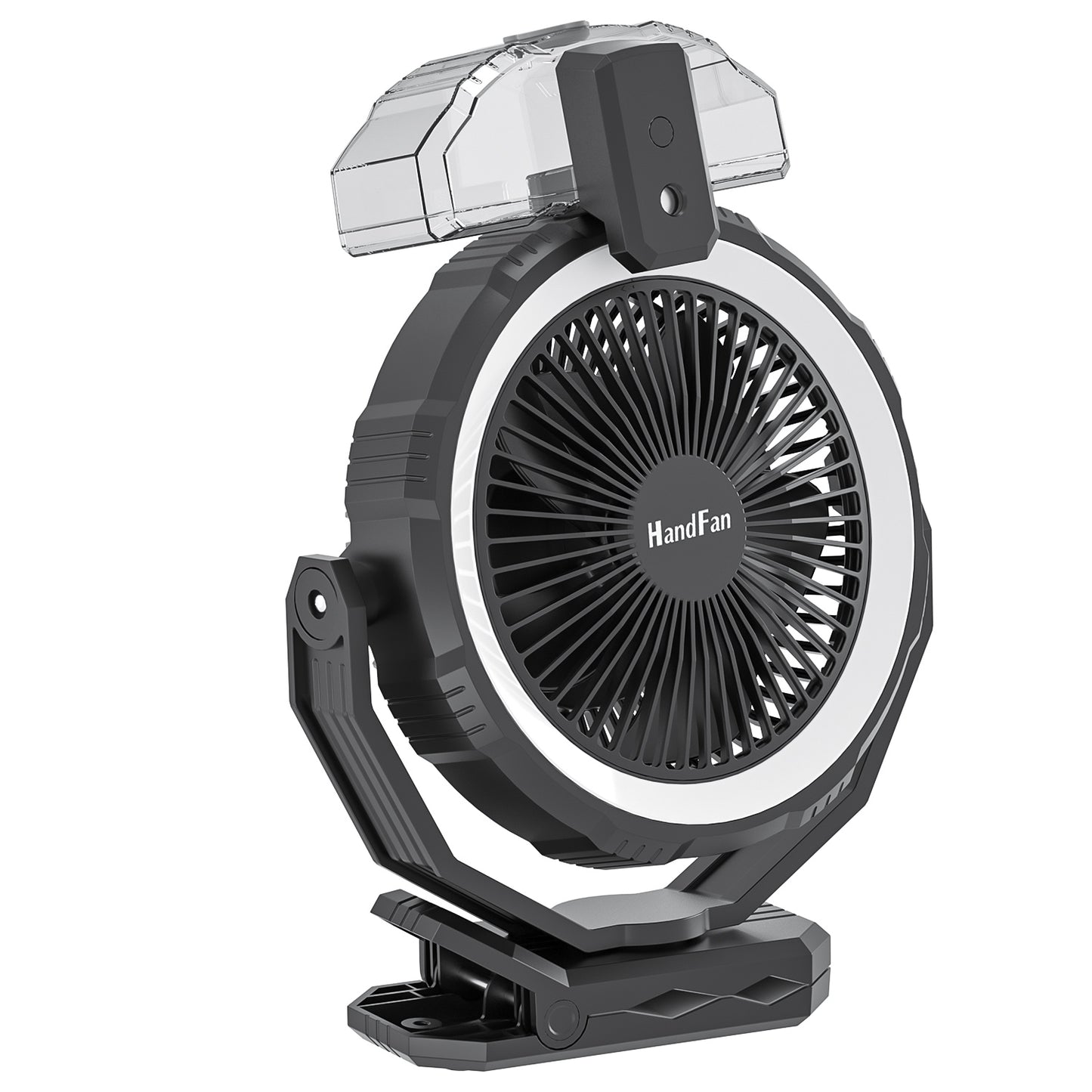 HandFan Table fan with misting and light