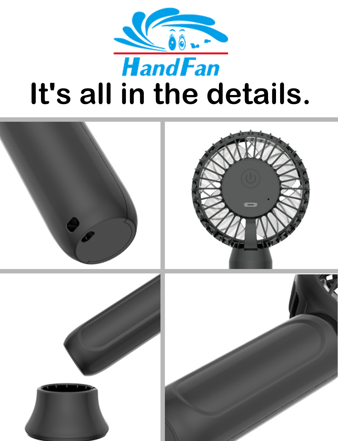 HandFan Mini Portable Handheld Fan